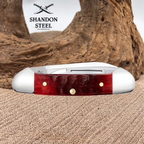 Case XX Butterbean Gator Jig Old Red Bone 51545 Stainless Pocket Knife