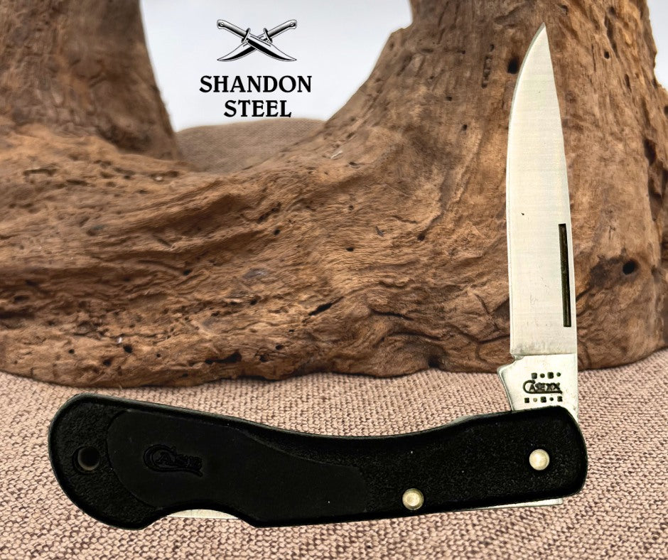 Case XX USA 059L SS Folding Pocket Knife 2001 Single Blade Lockback (21)