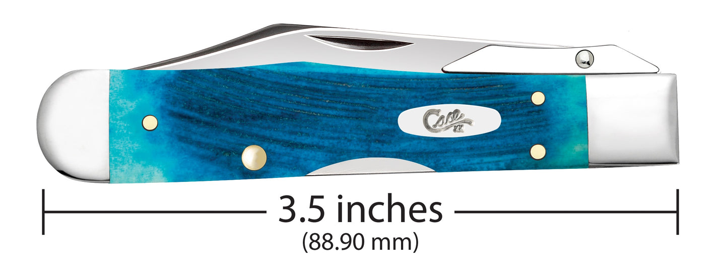 Case XX Caribbean Blue Bone Cheetah® Cub (611 1/2L SS) 25578