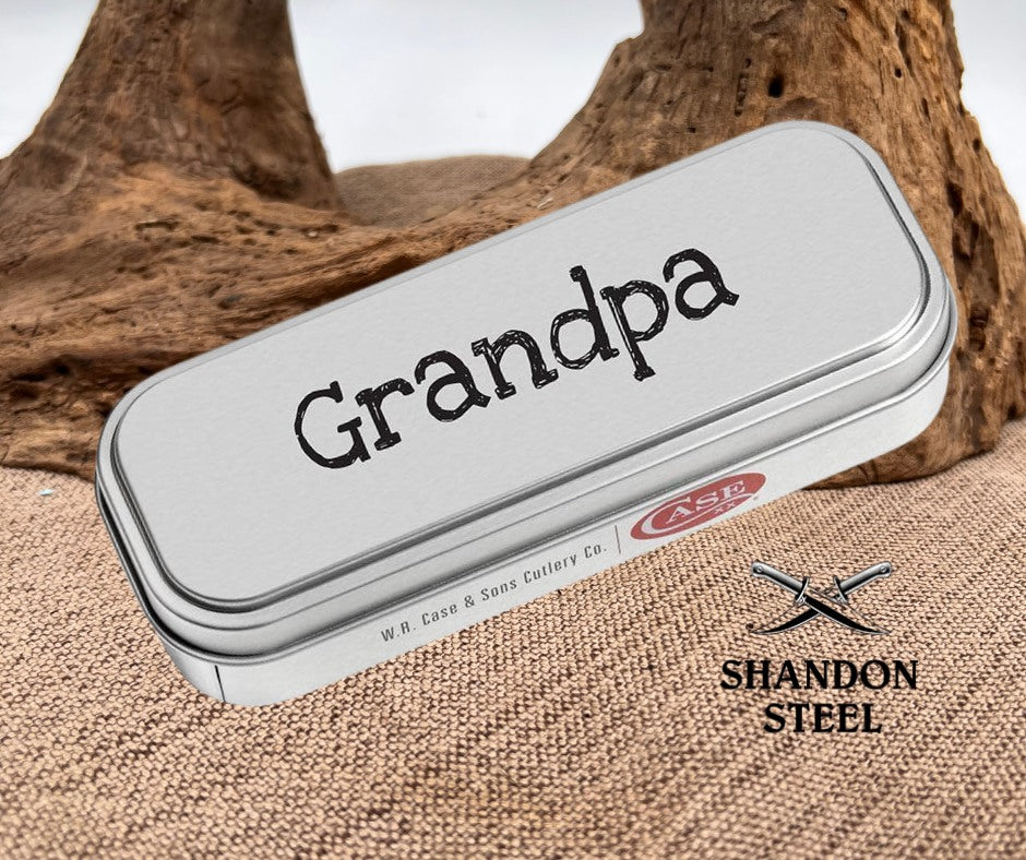 CASE XX KNIVES USA GRANDPA SMOOTH CHESTNUT BONE MEDIUM STOCKMAN KNIFE 10431