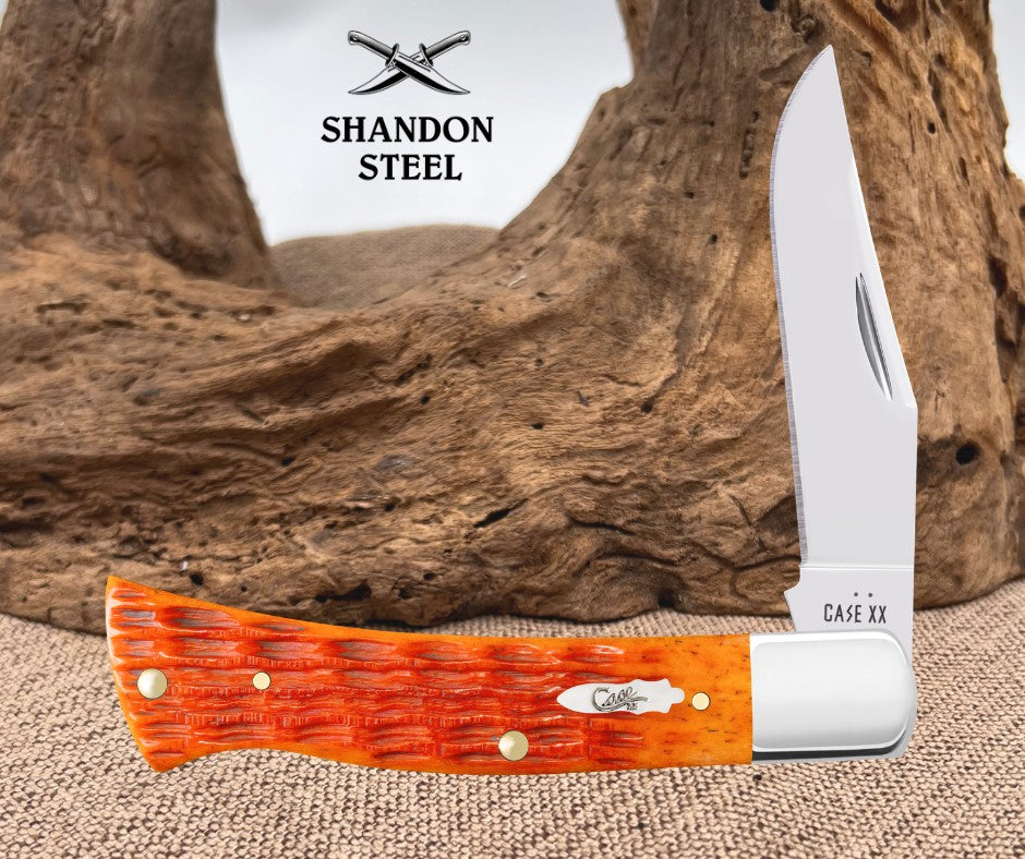Case XX Crandall Jig Tequila Sunrise Bone Case Axe Handle® (BR61135 SS) 57536