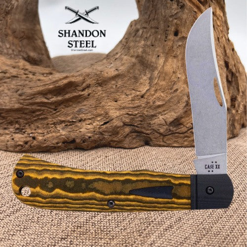 Case XX Crossroads XR Texas Trapper – Luna Richlite & Black G-10 – 54701 *preorder*