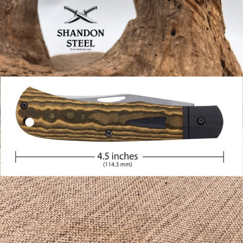 Case XX Crossroads XR Texas Trapper – Luna Richlite & Black G-10 – 54701 *preorder*