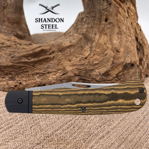 Case XX Crossroads XR Texas Trapper – Luna Richlite & Black G-10 – 54701 *preorder*
