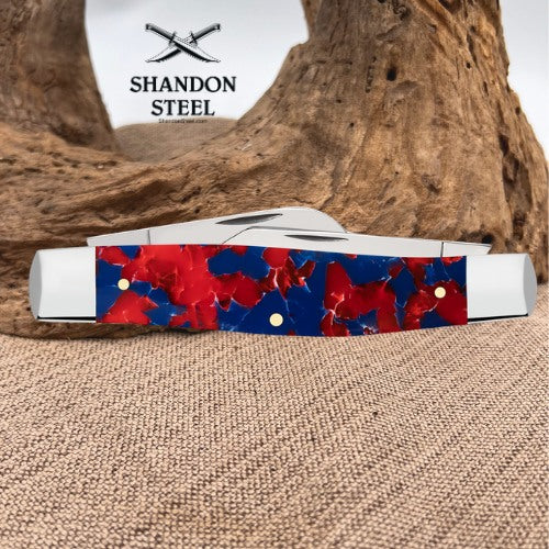 Case XX™ Large Stockman Freedom Kirinite 51002 Stainless Pocket Knife