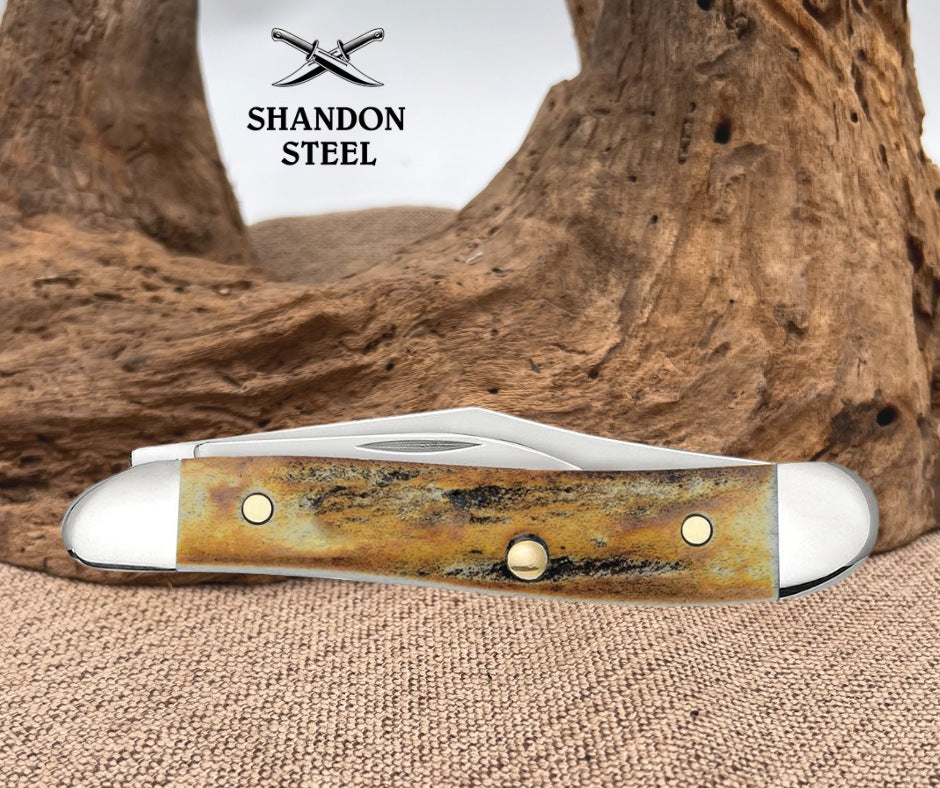 Case XX Genuine Stag Peanut 00048
