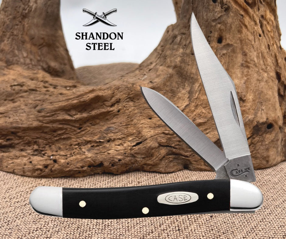 Case XX Jet-Black Synthetic Medium Jack 00220