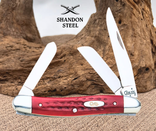 Case XX™ Jigged Old Red Bone Pocket Worn Stockman Stainless Pocket Knife 00786