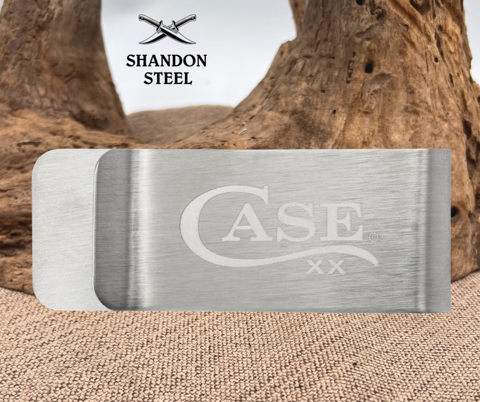 Case XX™ Knives 50309 Brushed Finish Stainless Steel Money Clip