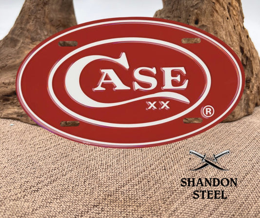 Case XX Oval License Plate 52441