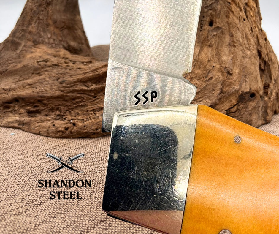 Case XX USA Vintage 1980 10-Dot Texas Lockhorn Double Lockblade Pocket Knife -16