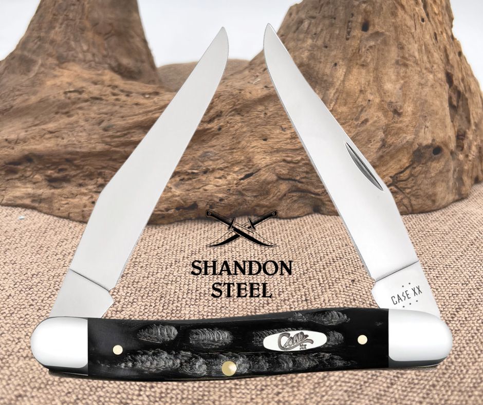 Case XX Muskrat Buffalo Horn CA65032