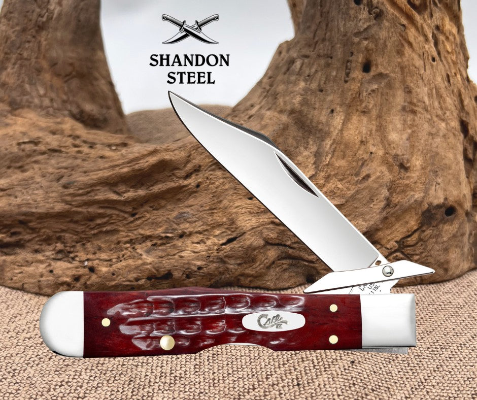 Case XXPocket Worn® Old Red Bone Cheetah® Cub (611 1/2L SS) 10309