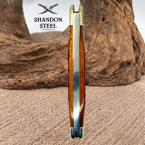 Case XX Seahorse Whittler 6355WH SS Jigged Brown Bone 3-Blade Pocket Knife – USA – Pre-Owned