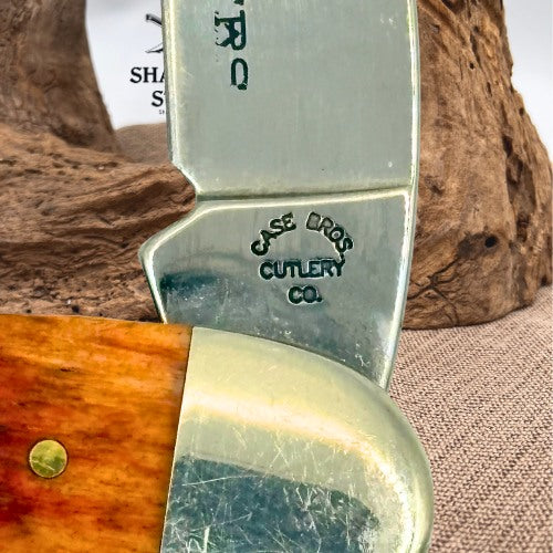 Case XX Seahorse Whittler 6355WH SS Jigged Brown Bone 3-Blade Pocket Knife – USA – Pre-Owned