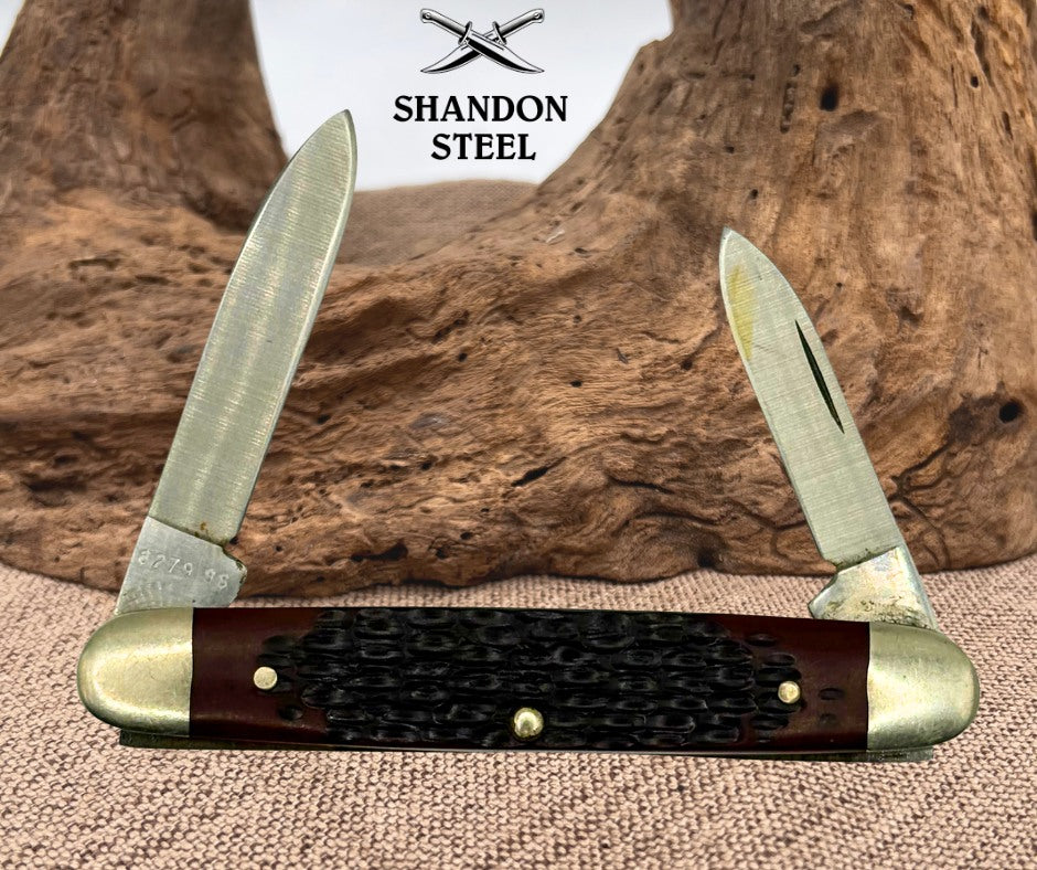 Case XX 6279 USA Senator 1-Dot 1979 Delrin 2 Blade Folding Pocket Knife (30)