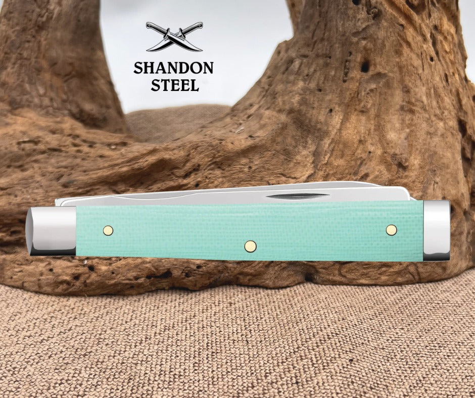 Case XX Smooth Seafoam Green G-10 Baby Doc 18108