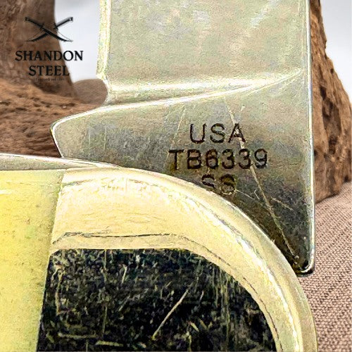 CASE XX KNIVES NATURAL SMOOTH BONE SOWBELLY TB6339 SS (13318) POCKET KNIFE (2)