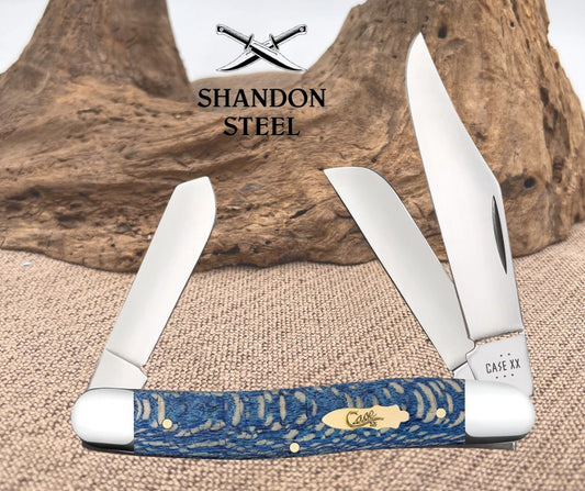 Case XX Stockman Blue Sycamore 63732
