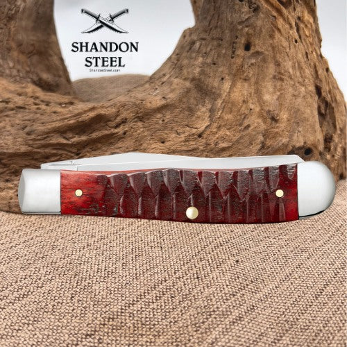 Case XX™ Trapper Gator Jig Old Red Bone 51540 Stainless Pocket Knife