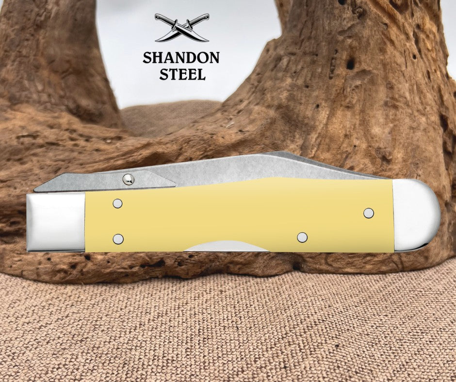 Case XX Yellow Synthetic Cheetah® Cub (311 1/2L SS) 81086