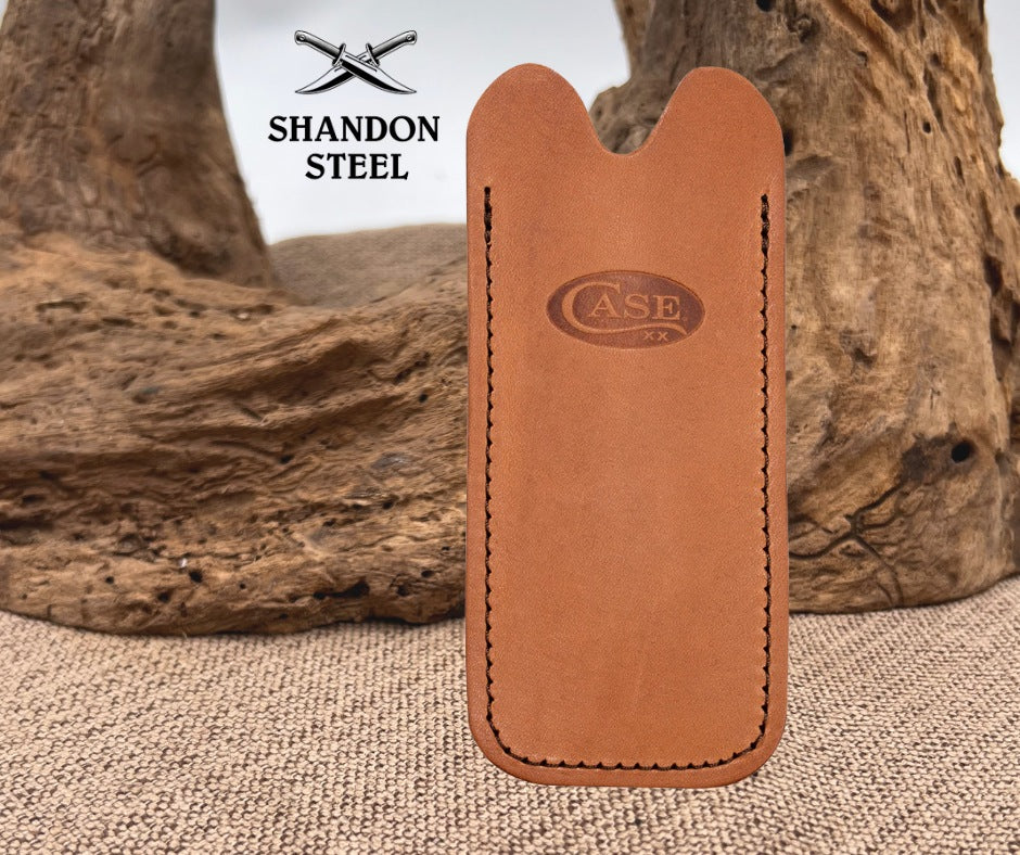 Case XX™ Genuine Brown Leather Knife Slip 41410