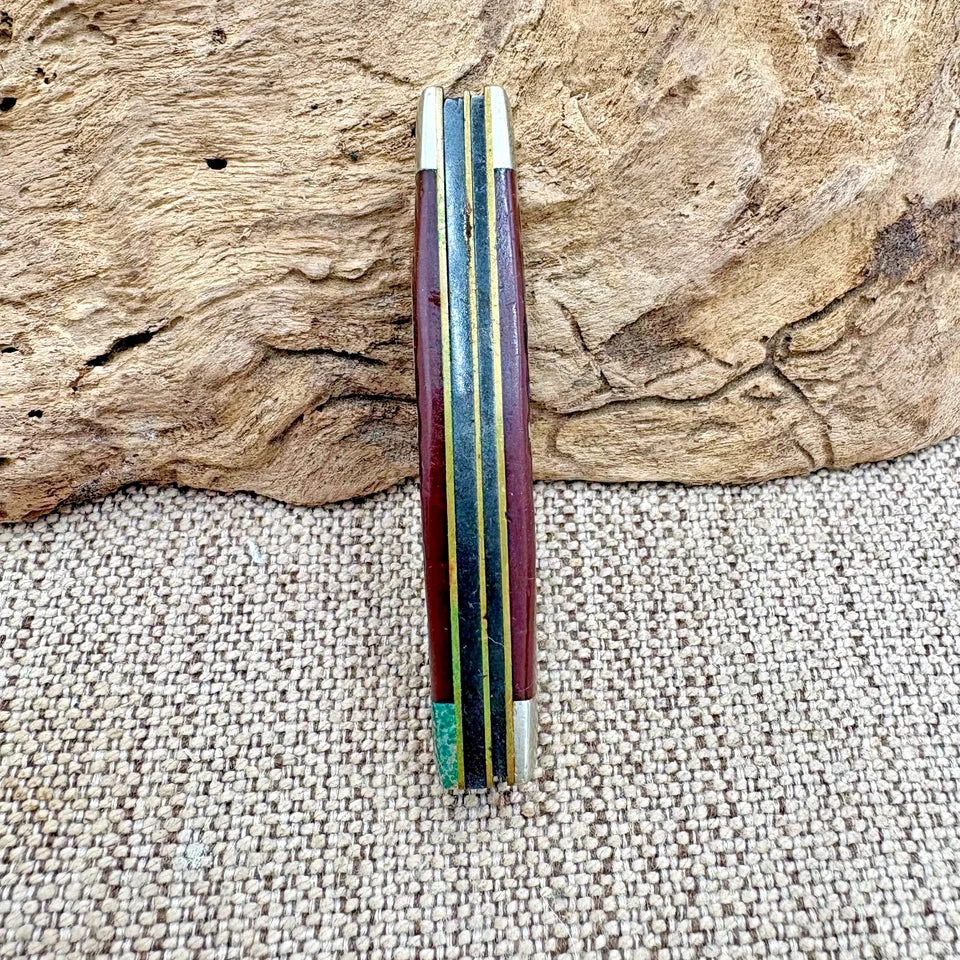Case XX USA 63033 Vintage 3 Blade Jr Stockman 1979 Folding Pocket Knife (200)