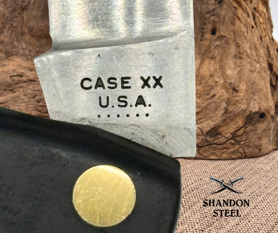 Case XX 6 Dot 2138 Large Sod Buster Single Blade 1974 Folding