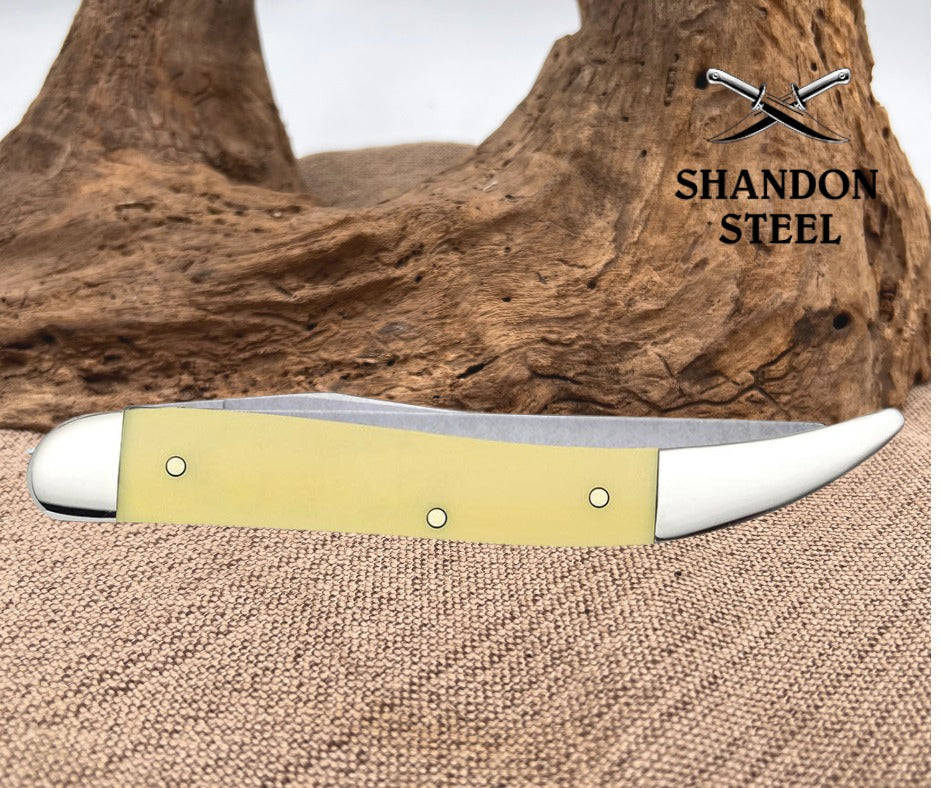 Case XX Yellow Synthetic Fishing Knife 00120