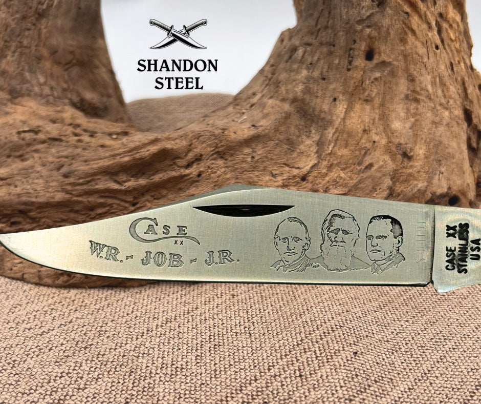 Case XX USA 5143 SSP Founders Knife Stag Handles 1979 Grand Daddy Barlow (2)