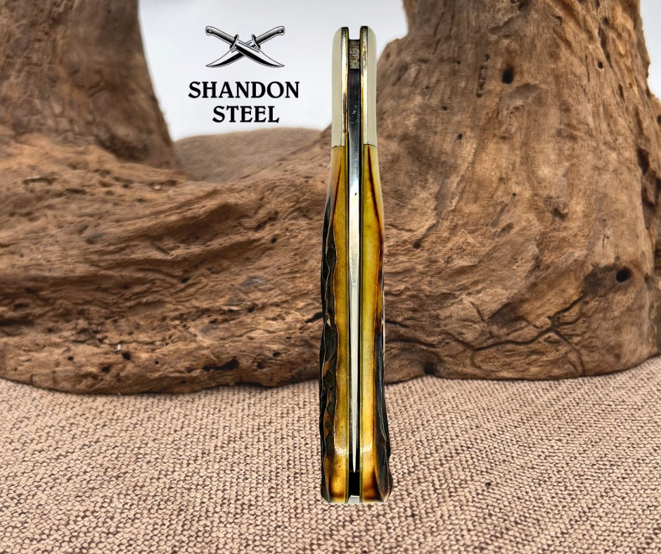Case XX USA 5143 SSP Founders Knife Stag Handles 1979 Grand Daddy Barlow (2)