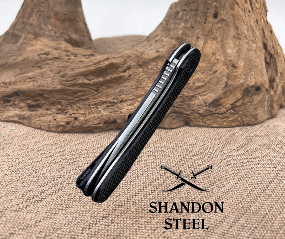 Civivi Elementum Linerlock Damascus C907DS