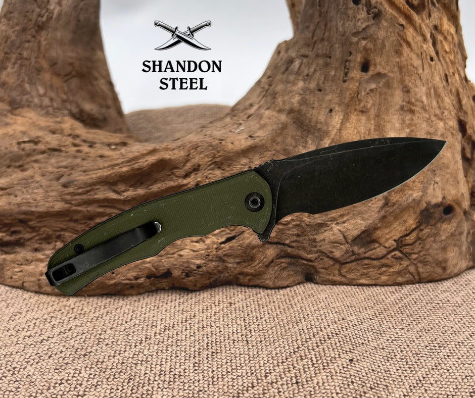 CIVIVI Mini Praxis Folding Knife 2.98" D2 Plain Edge G10 Handle C18026C-1 (118)