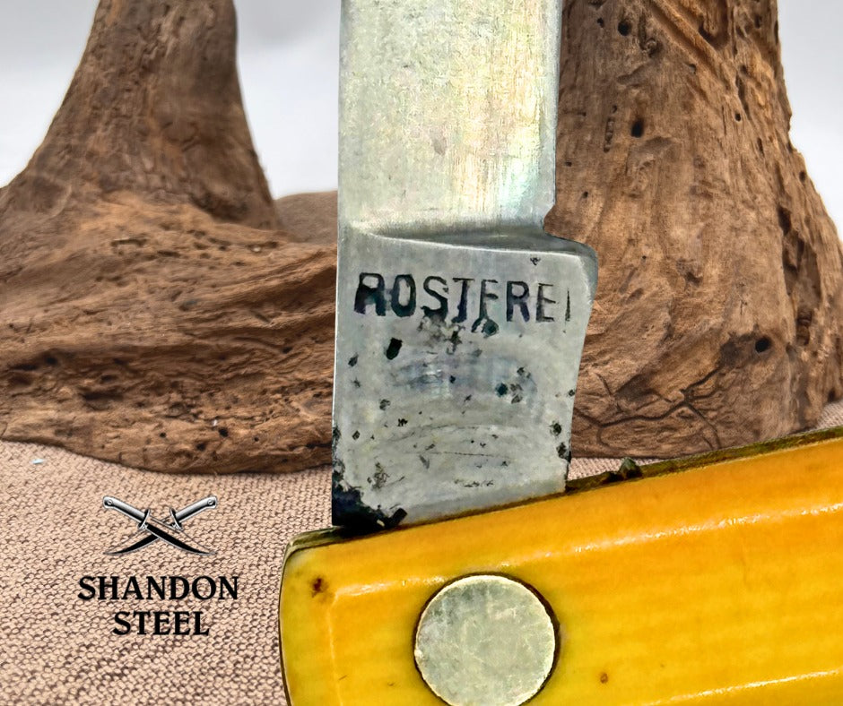 Cleveland Cutlery Co. SOLINGEN GERMANY Vintage Melon Tester Pocket Knife (154)