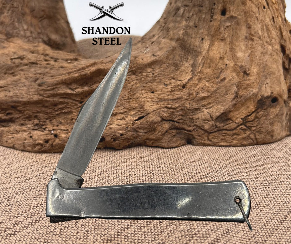 Coast Guard Vintage 1970s Stainless Steel Seki Japan Lock Blade Pocket Knife -13