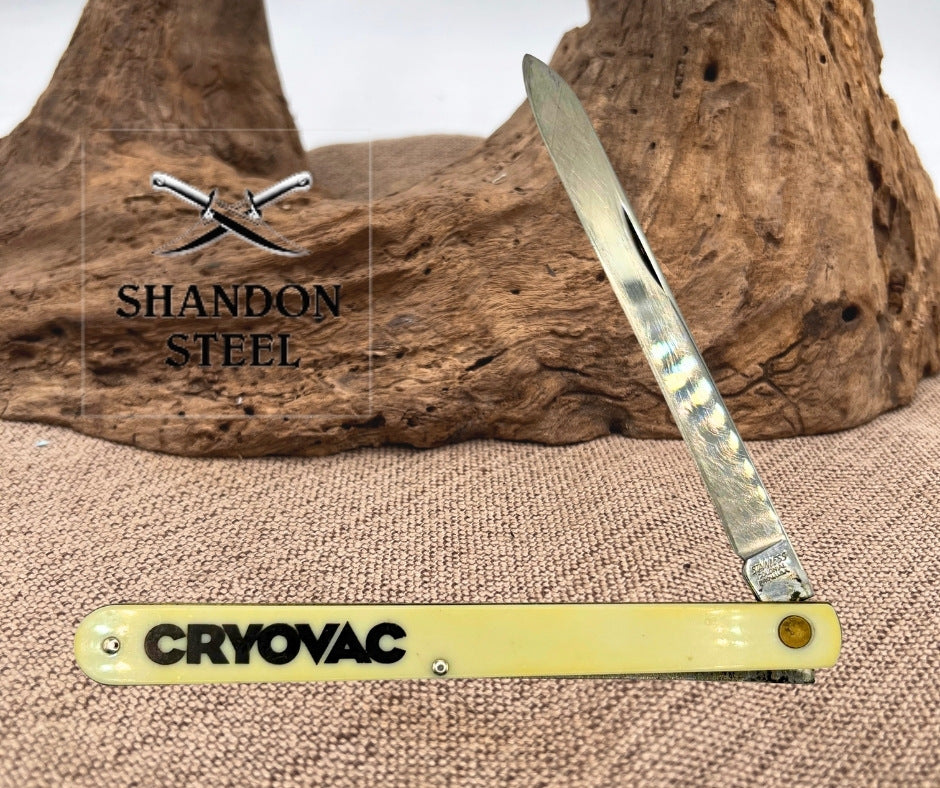 COLONIAL KNIFE CO. Melon Tester, 5.75" Long Stainless Pocketknife, Vintage (178)