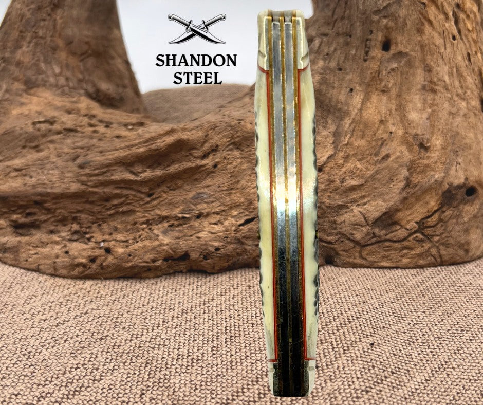 Colt Doctors Knife Buckshot Bone Keeping The Peace Since 1836 2 Blade (161)