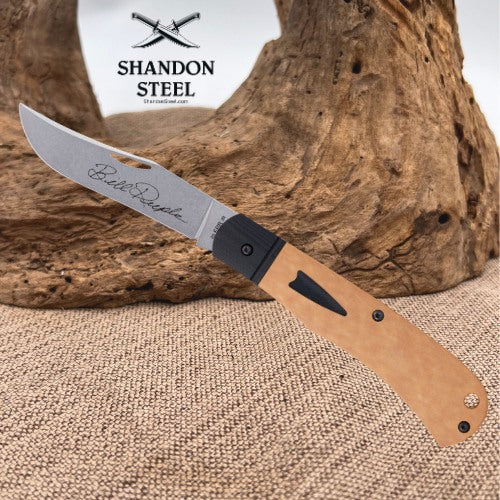 Case XX Crossroads XR Texas Trapper – Maple Valley Richlite & Black G-10 – 54699 *preorder*