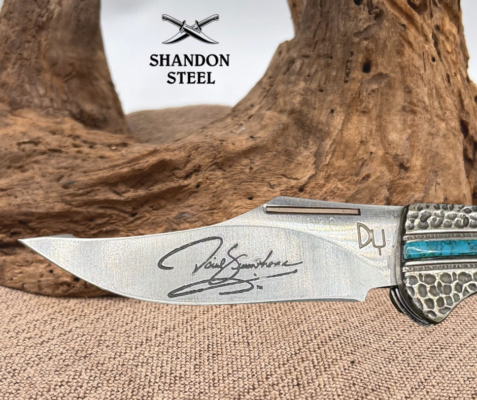 David Yellowhorse The Navajo United Cutlery Boxed CS45 Silver Series Premier