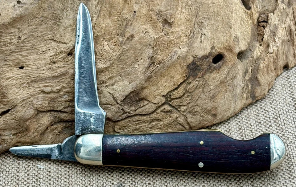 E.C. SIMMONS VINTAGE KEEN KUTTER 2 BLADE EASY OPEN POCKET KNIFE USA RARE (243)