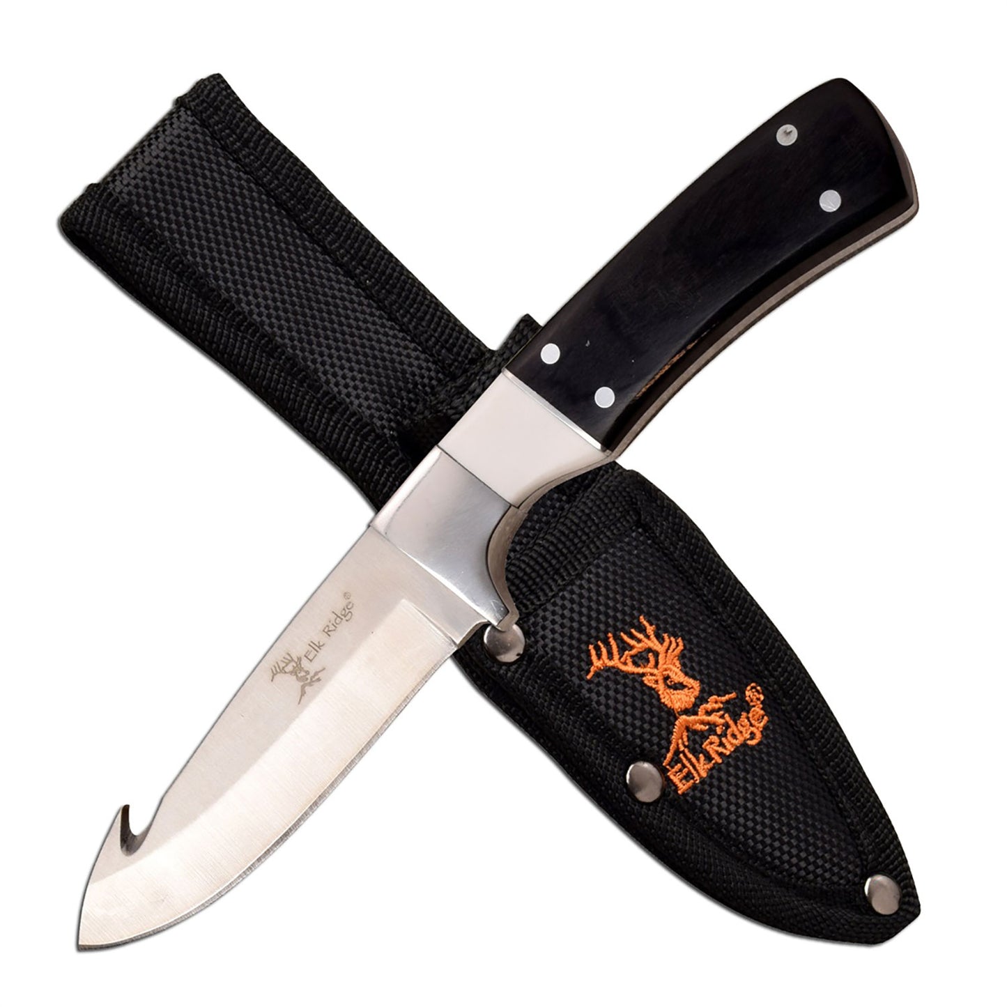 ELK RIDGE - FIXED BLADE KNIFE - ER-200-08WH