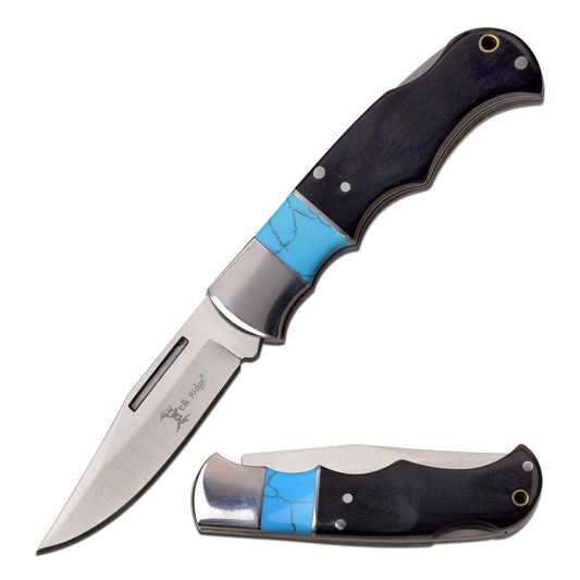 ELK RIDGE ER-943BL MANUAL FOLDING KNIFE