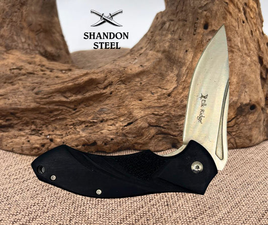 Elk Ridge ER-A960BK Spring Assist 3.5-inch Locking Blade Pocket Knife (146)