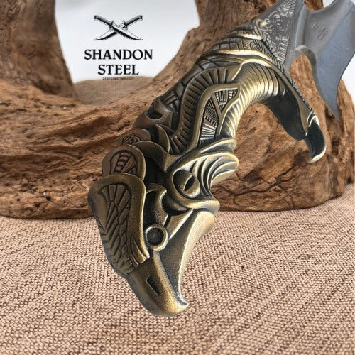 Horus Egyptian Falcon Knife By Kit Rae United Cutlery Relic Series UC1229 w box