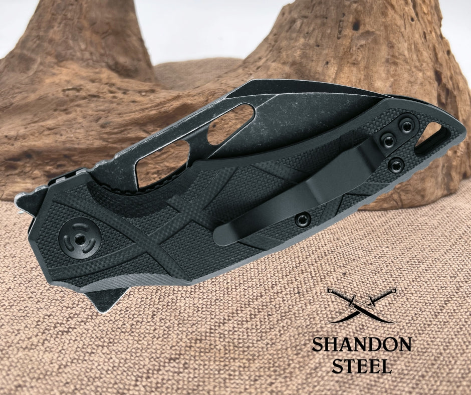 Fox Edge Atrax Linerlock Black FE-010