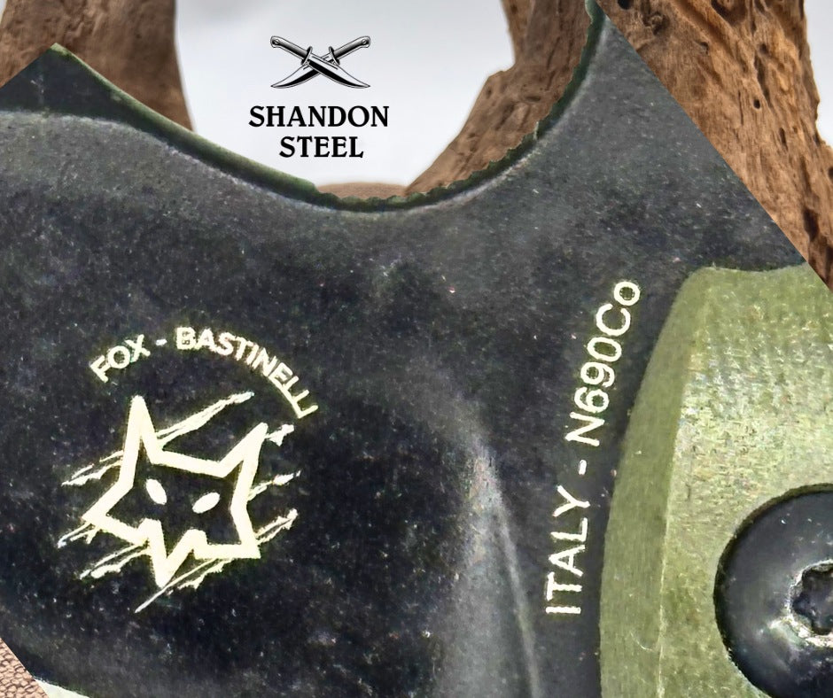Fox Bastinelli BlackBird Karambit FX-591OD N690 Od Green G10 Folding Knife (34)