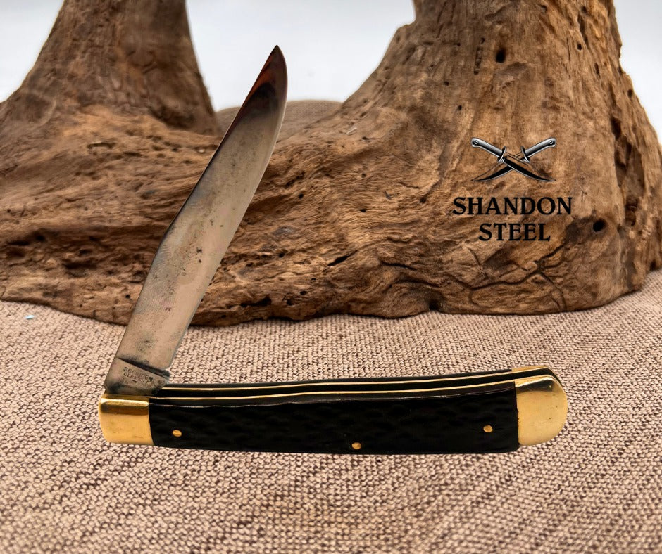 German Bull Vintage Single Blade Trapper 6423 Soligen Folding Pocket Knife (71)