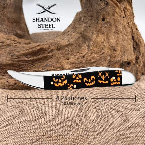 Case XX™ Halloween Black Synthetic Medium Texas Toothpick (210094 SS) with Gift Tin 13364