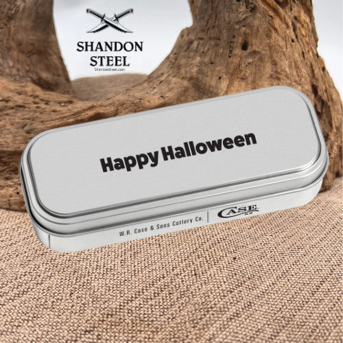 Case XX™ Halloween Black Synthetic Medium Texas Toothpick (210094 SS) with Gift Tin 13364