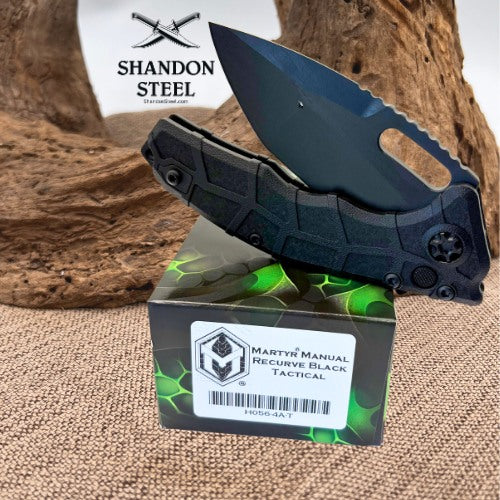 Heretic Martyr Recurve Black Tactical / Black Chassis – MagnaCut – H056-7A-T